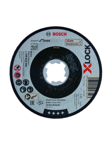 DISCO DE CORTE X-LOCK DISCO DE SIERRA CIRCULAR EXPERT FOR INOX (RECTO)